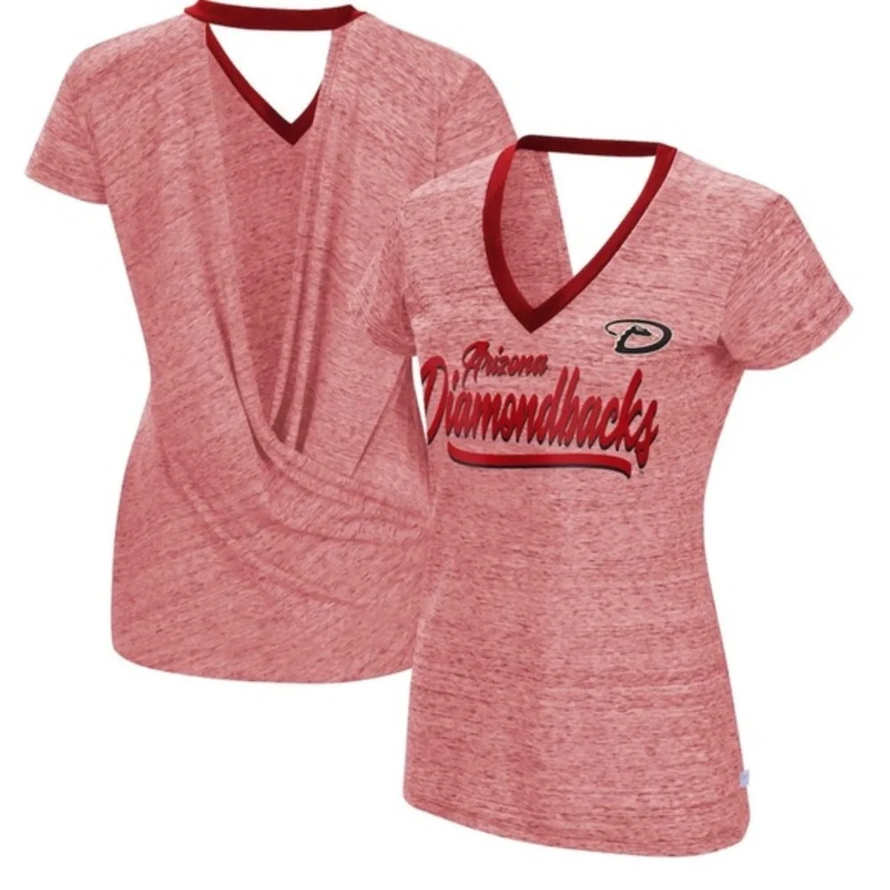 Arizona Diamondbacks V-Neck T-Shirt…sexy sneak peek back